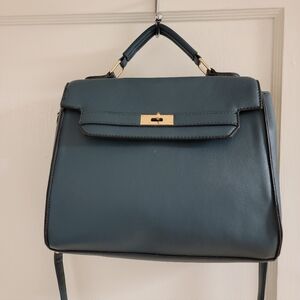 Unbranded Teal Crossbody Handbag